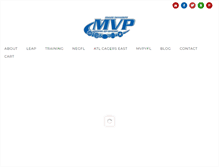Tablet Screenshot of mvpschoolofsports.com